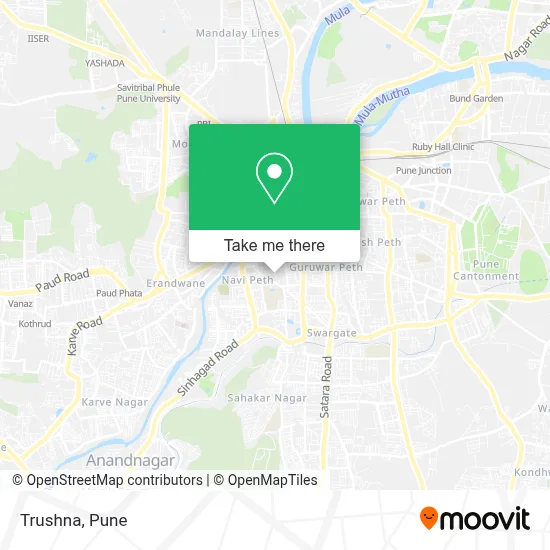 Trushna map