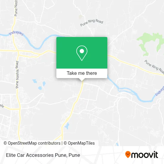Elite Car Accessories Pune map