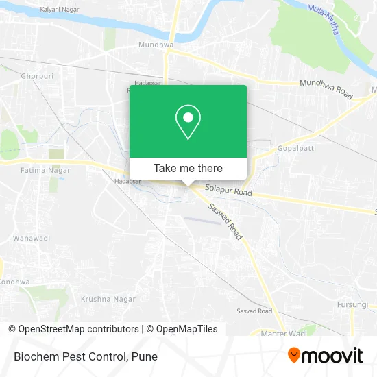 Biochem Pest Control map