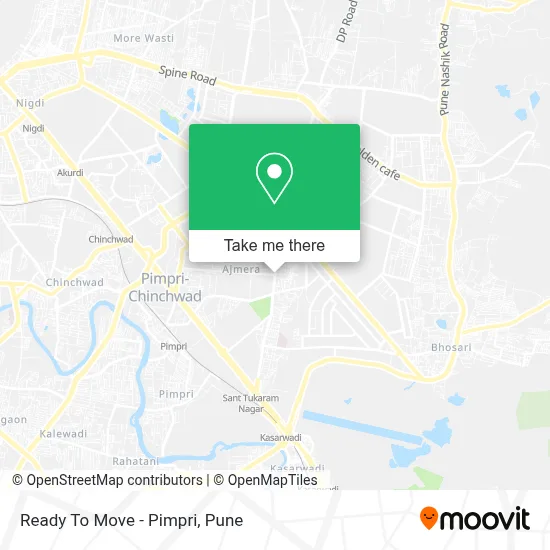 Ready To Move - Pimpri map