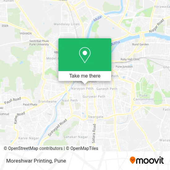 Moreshwar Printing map