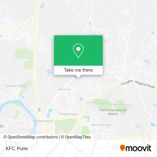 Kfc map