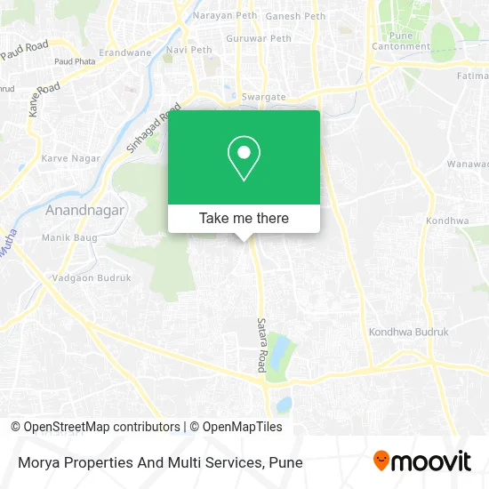 Morya Properties And Multi Services map