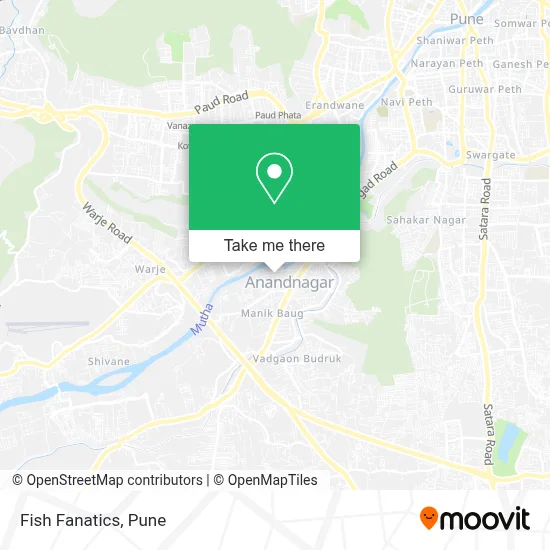 Fish Fanatics map