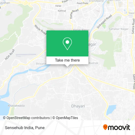Sensehub India map