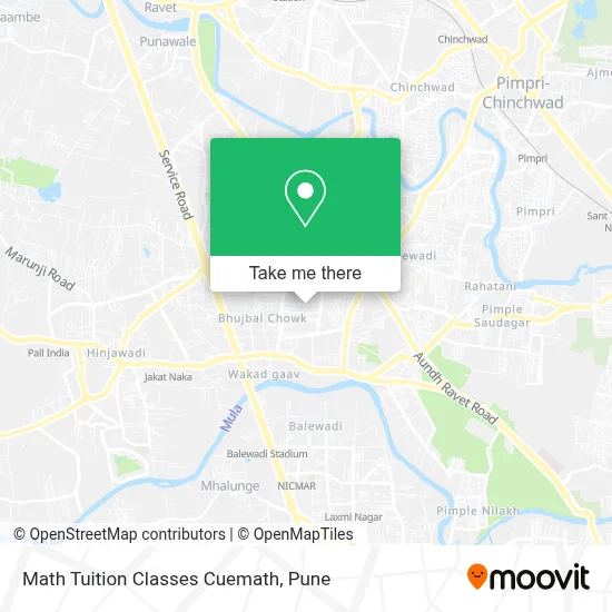 Math Tuition Classes Cuemath map