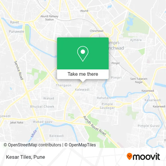 Kesar Tiles map
