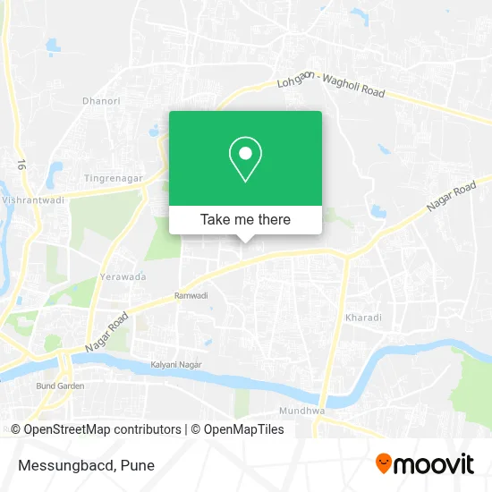 Messungbacd map