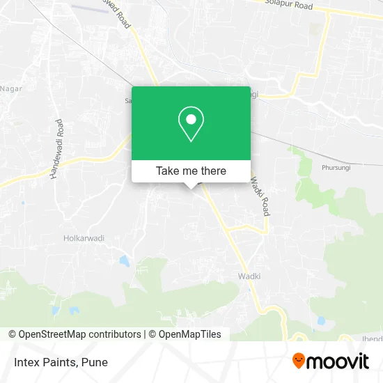 Intex Paints map