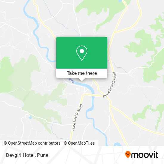 Devgiri Hotel map