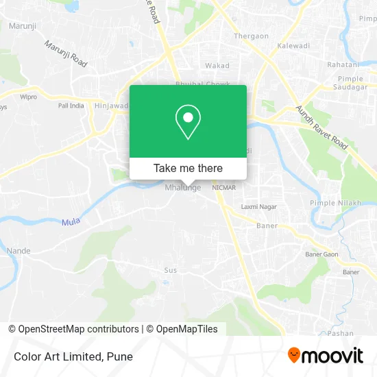 Color Art Limited map