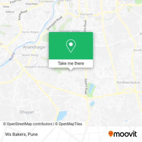 Ws Bakers map
