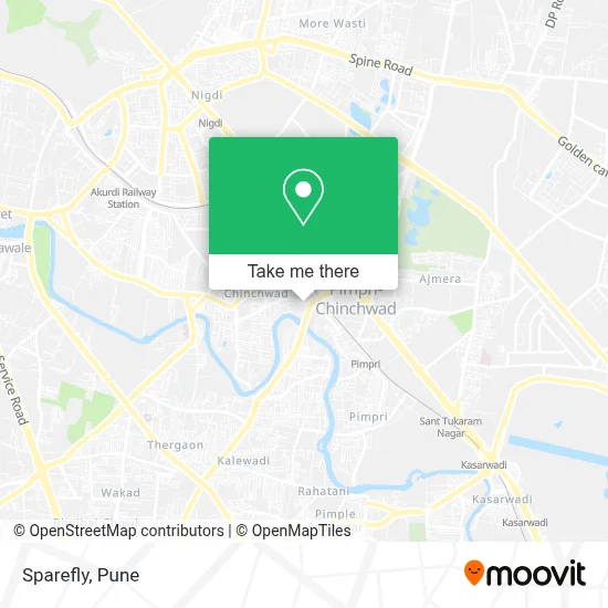 Sparefly map
