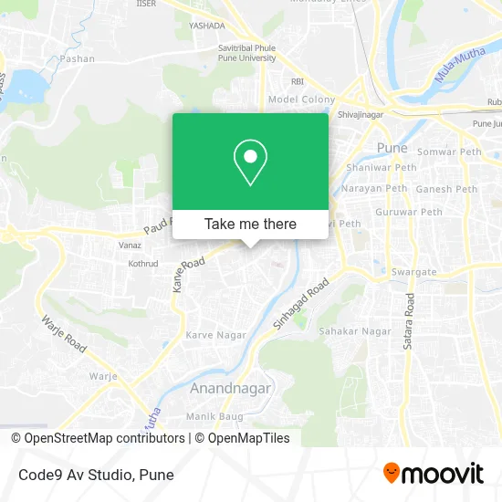 Code9 Av Studio map