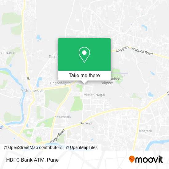 HDFC Bank Atm map