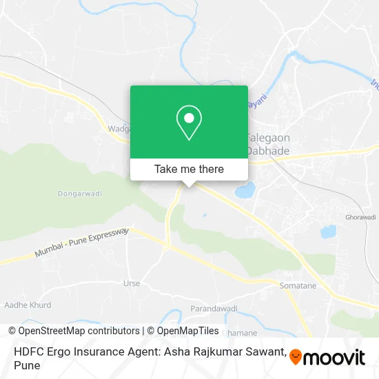 HDFC Ergo Insurance Agent: Asha Rajkumar Sawant map