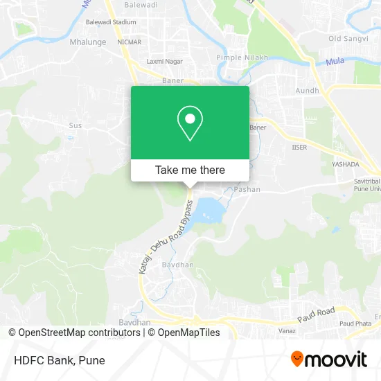 HDFC Bank map