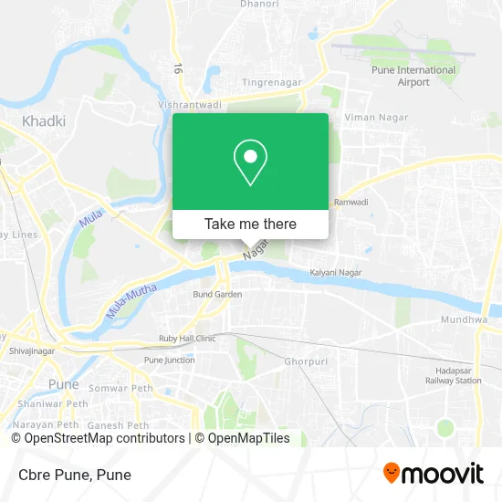 Cbre Pune map