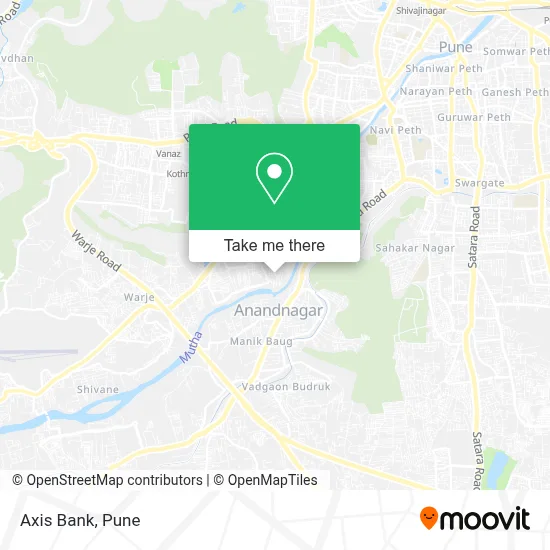 Axis Bank map