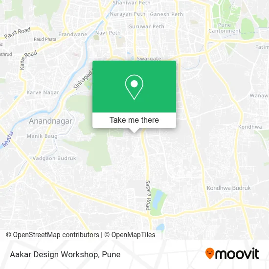 Aakar Design Workshop map