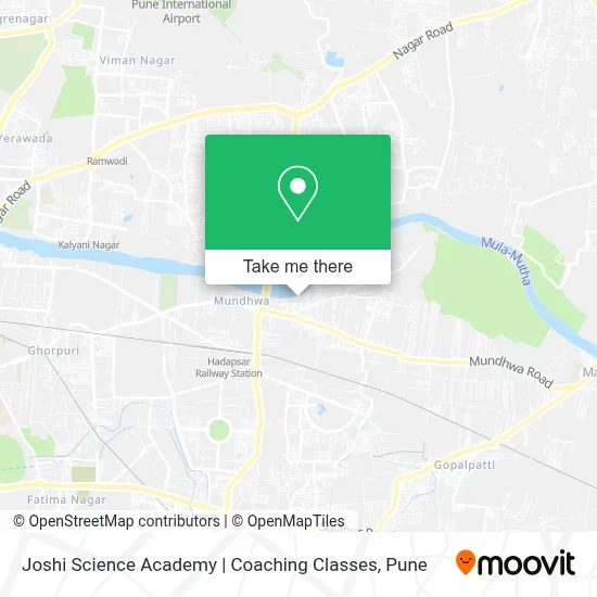 Joshi Science Academy | Coaching Classes map