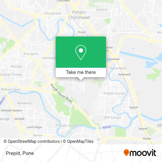 Prepiit map