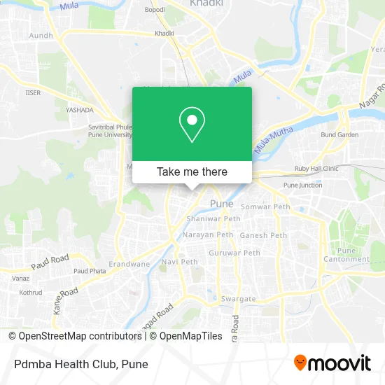Pdmba Health Club map