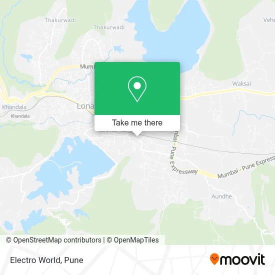 Electro World map