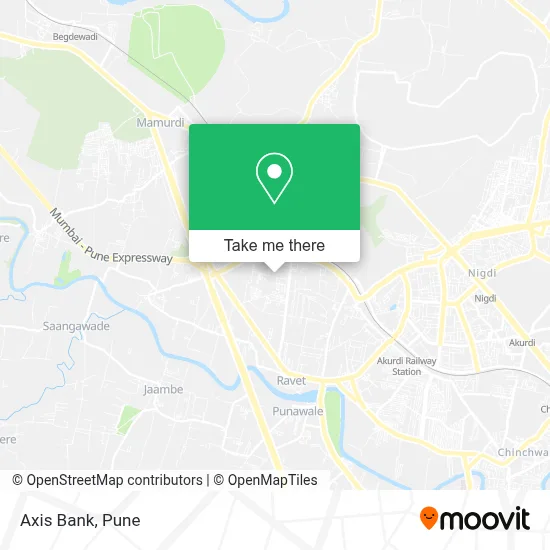 Axis Bank map