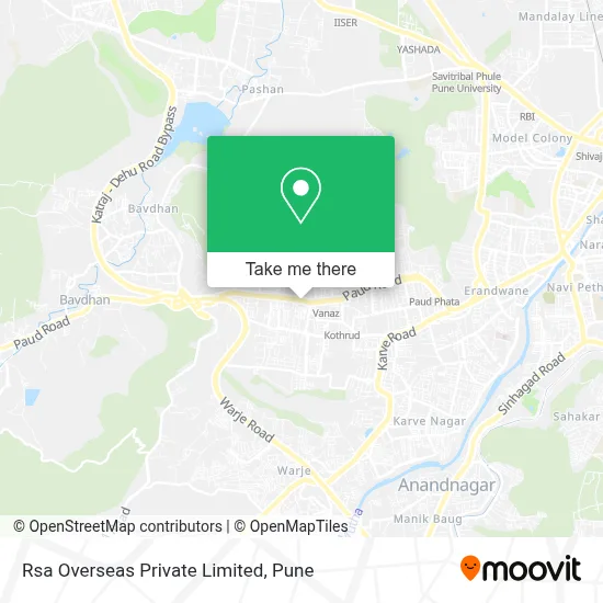 Rsa Overseas Private Limited map