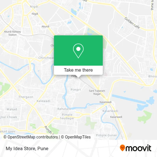 My Idea Store map
