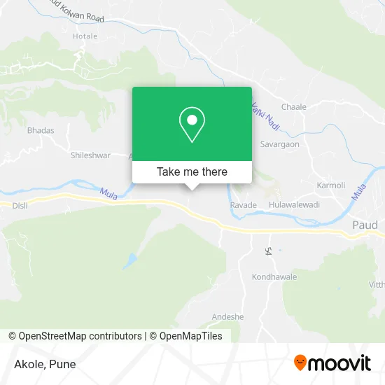 Akole map