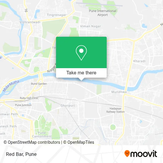 Red Bar map