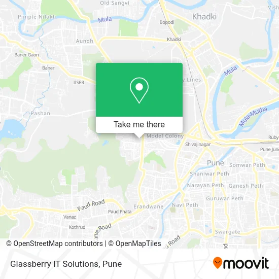 Glassberry IT Solutions map