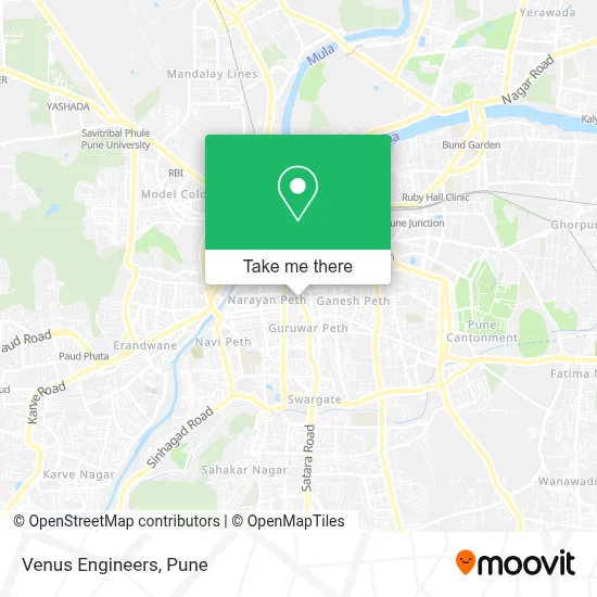 Venus Engineers map