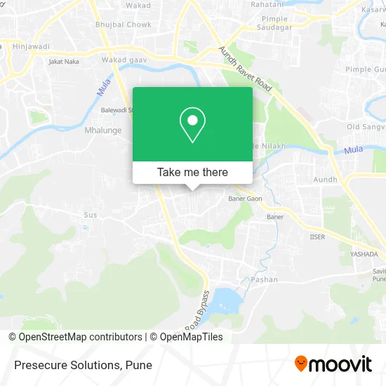Presecure Solutions map