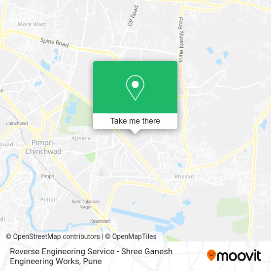 Reverse Engineering Service  - Shree Ganesh Engineering Works map