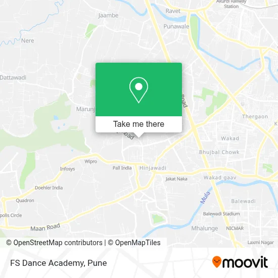 FS Dance Academy map
