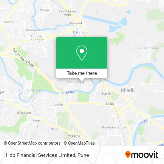 Hdb Financial Services Limited map