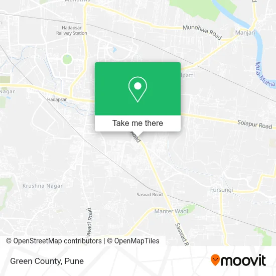 Green County map