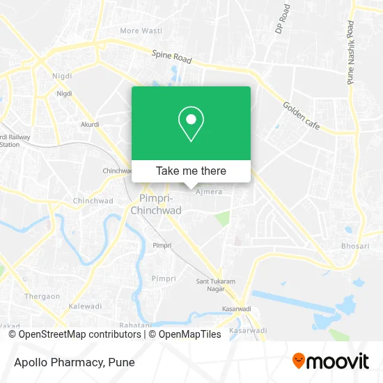 Apollo Pharmacy map