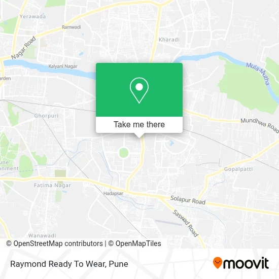 Raymond Ready To Wear map
