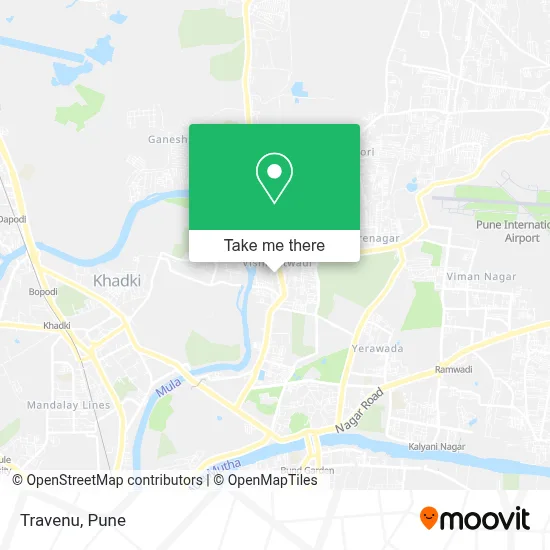Travenu map