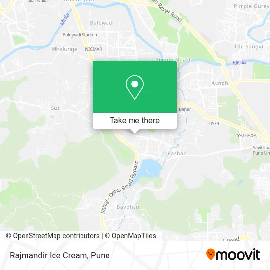 Rajmandir Ice Cream map