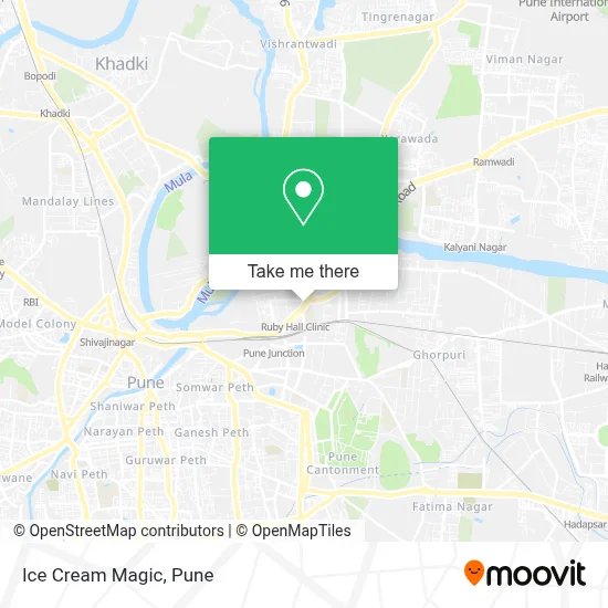 Ice Cream Magic map
