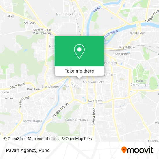 Pavan Agency map