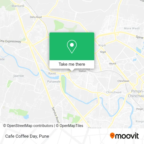 Cafe Coffee Day map