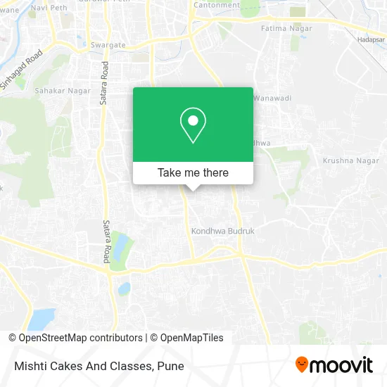 Mishti Cakes And Classes map