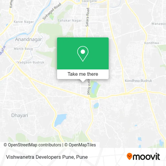 Vishwanetra Developers Pune map