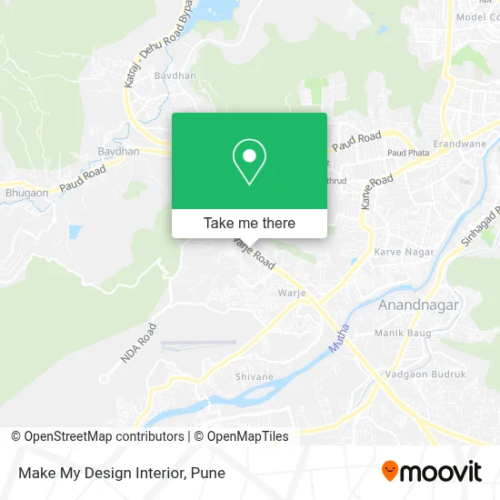 Make My Design Interior map
